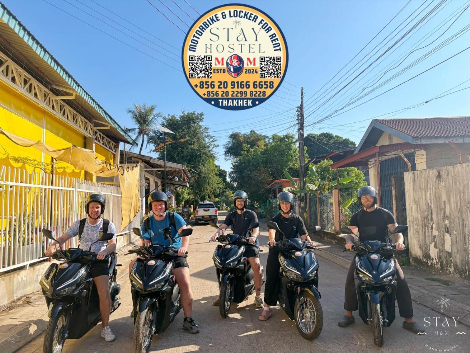 Stay Hostel - Motorbike & Locker Rental Thakhek Exterior foto